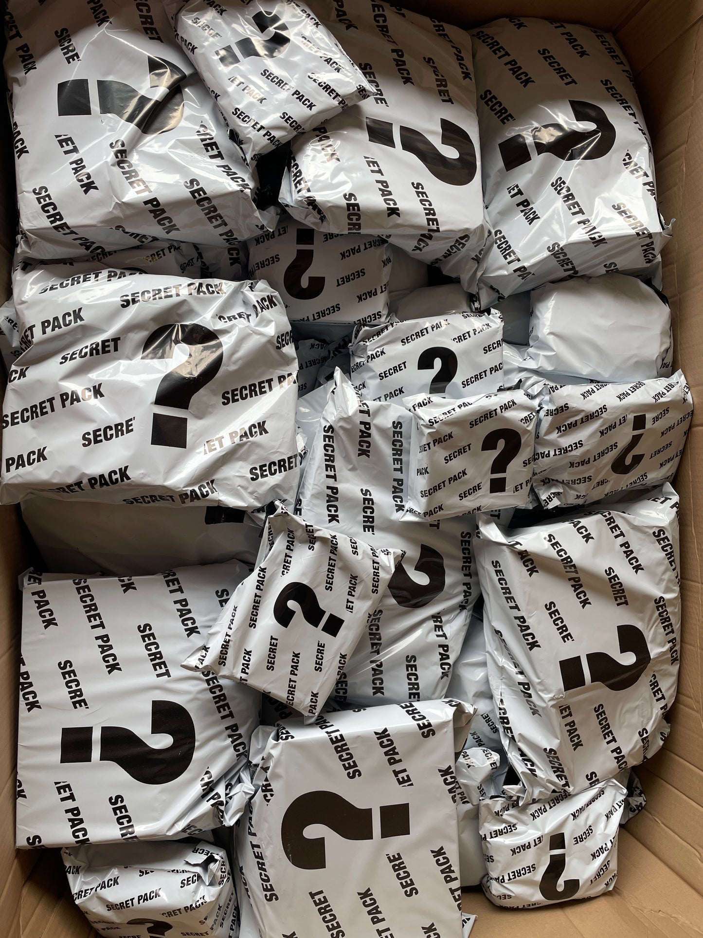 Original Amazon Retouren Secret Pack Mystery Pack Automaten Größe #F03525